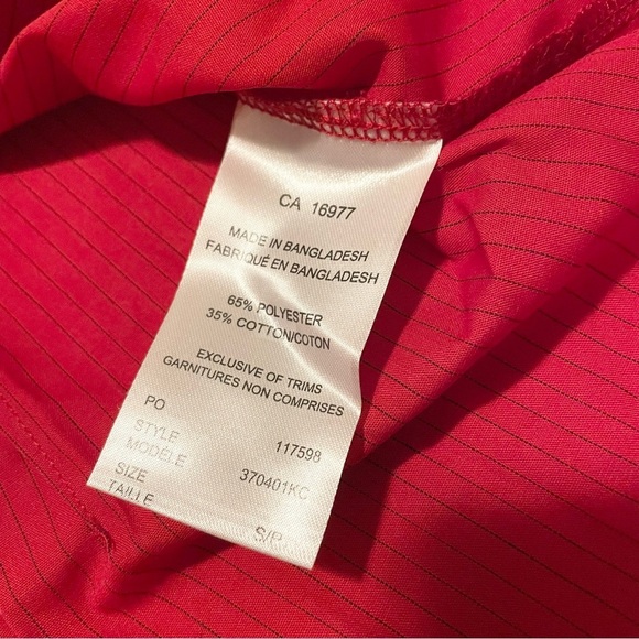 KFC Kentucky Fried Chicken Red Button Up Uniform Size Small Women’s - Picture 8 of 15